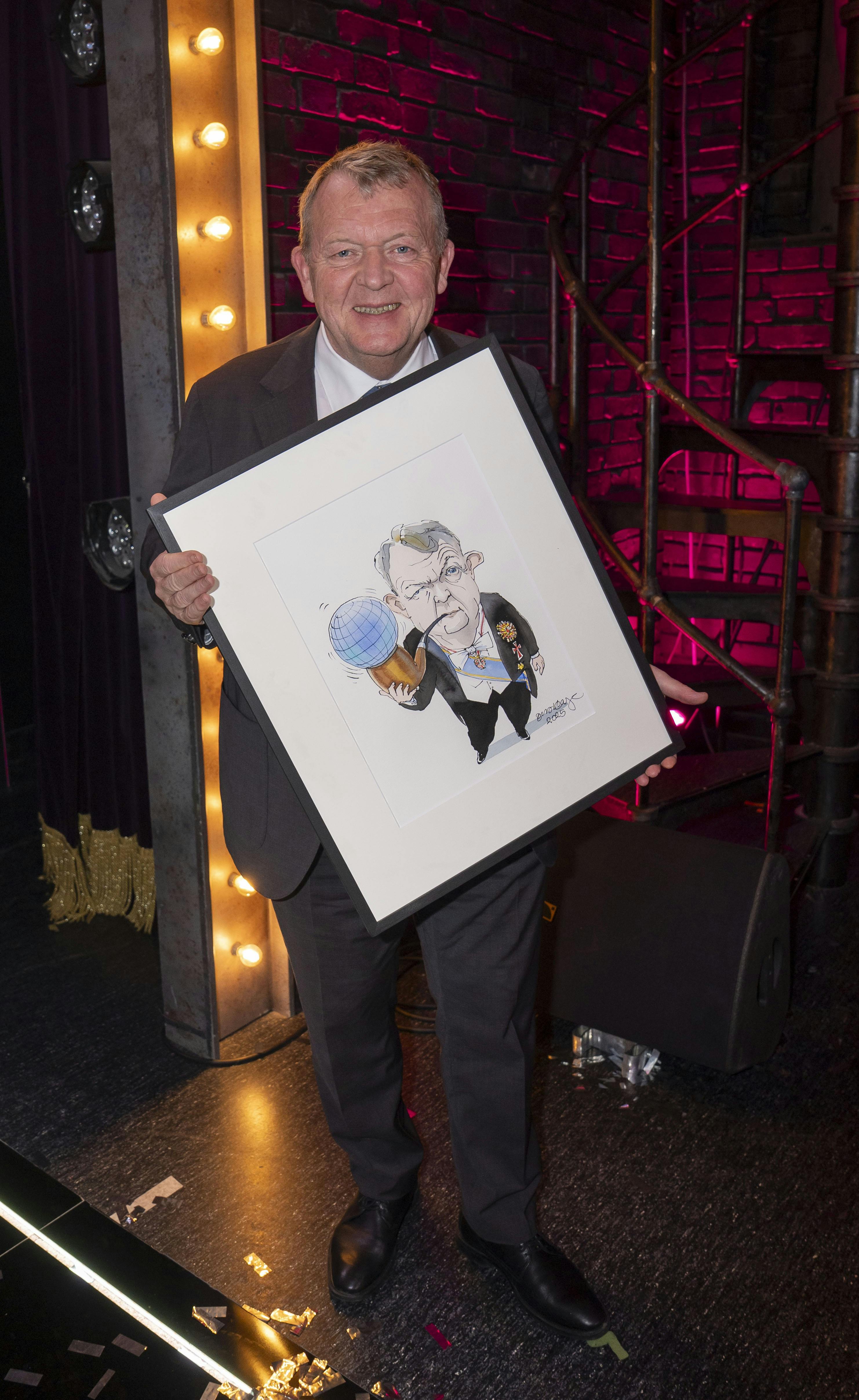 Lars Løkke Rasmussen er stolt af at have modtaget "Årets yndlingsoffer" for anden gang.