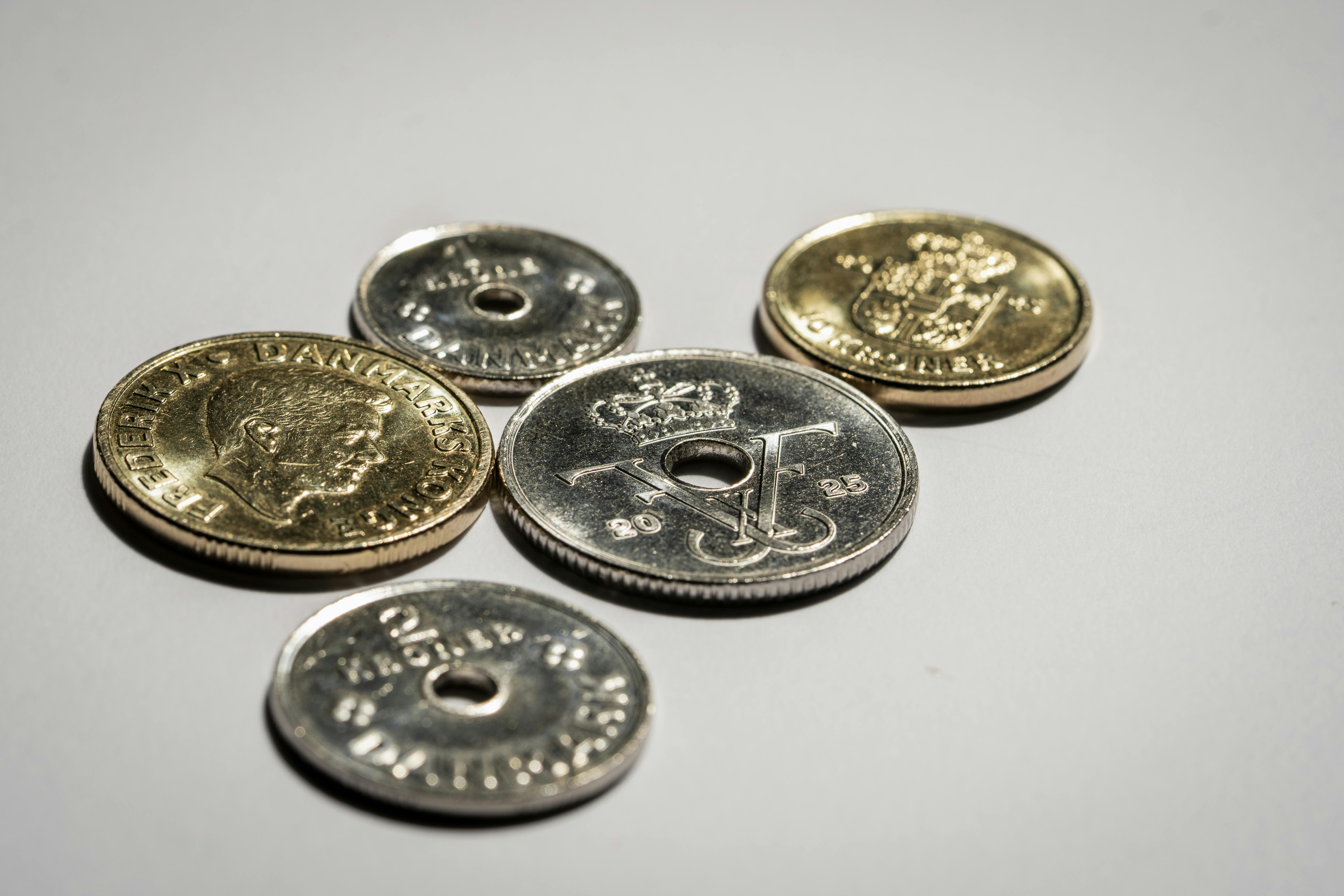 Nye mønter med Kong Frederik X i København, tirsdag den 2. december 2025.. (Foto: Sebastian Elias Uth/Ritzau Scanpix)