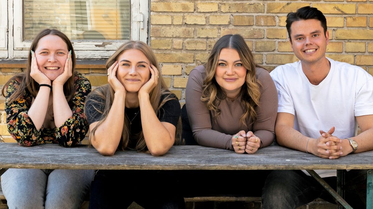 Rachel Ellebye, Mathilde Beuschau, Stephanie Siguenza og Christian Elhauge