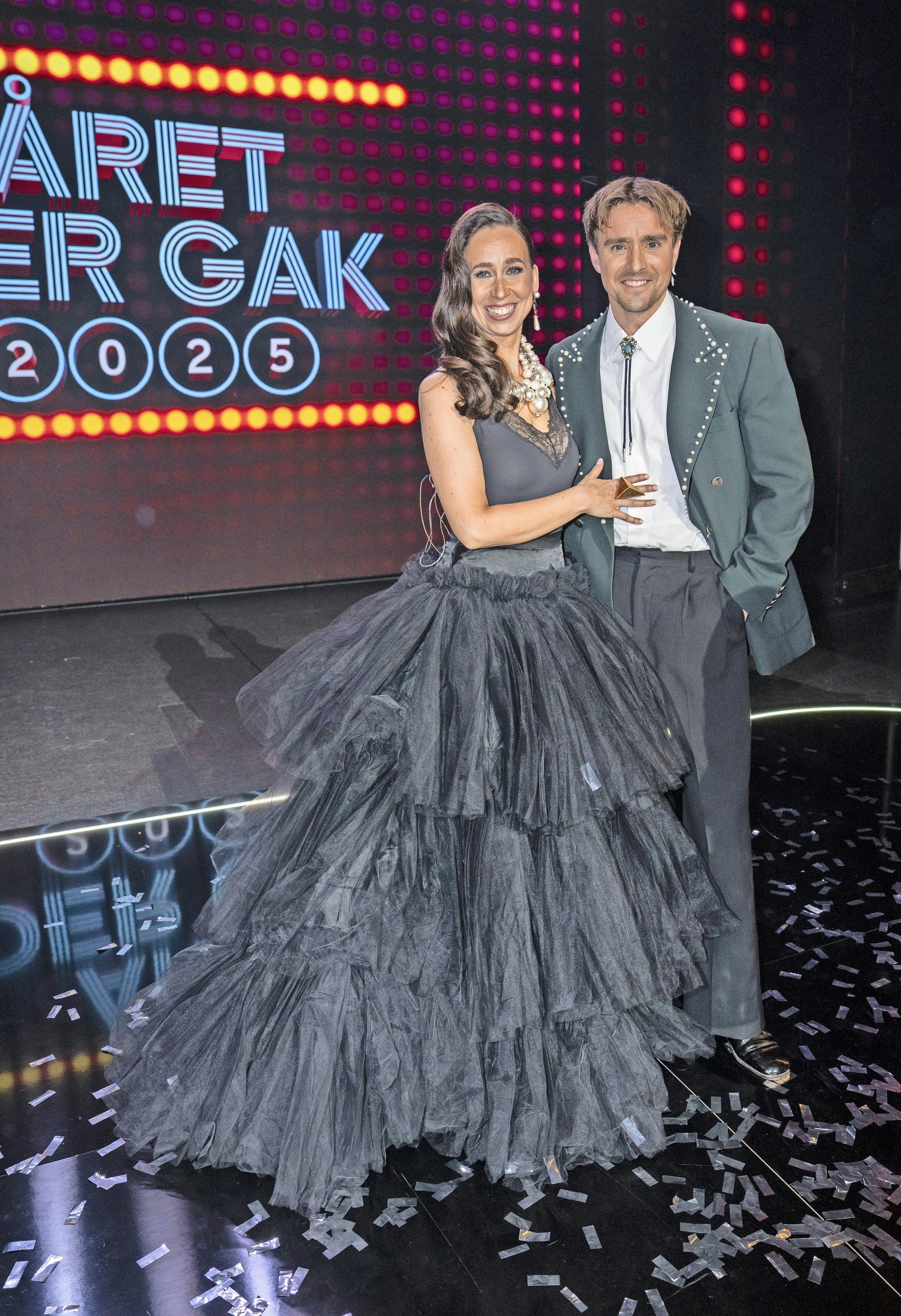 Merete Mærkedahl fik god hjælp fra Martin Johannes Larsen i "Året der gak".