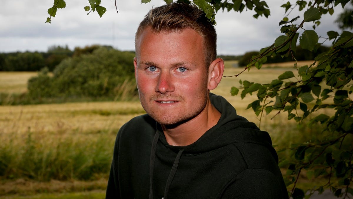 Jonas Krüger Larsen medvirkede i "Kærlighed hvor kragerne vender" i 2021. 