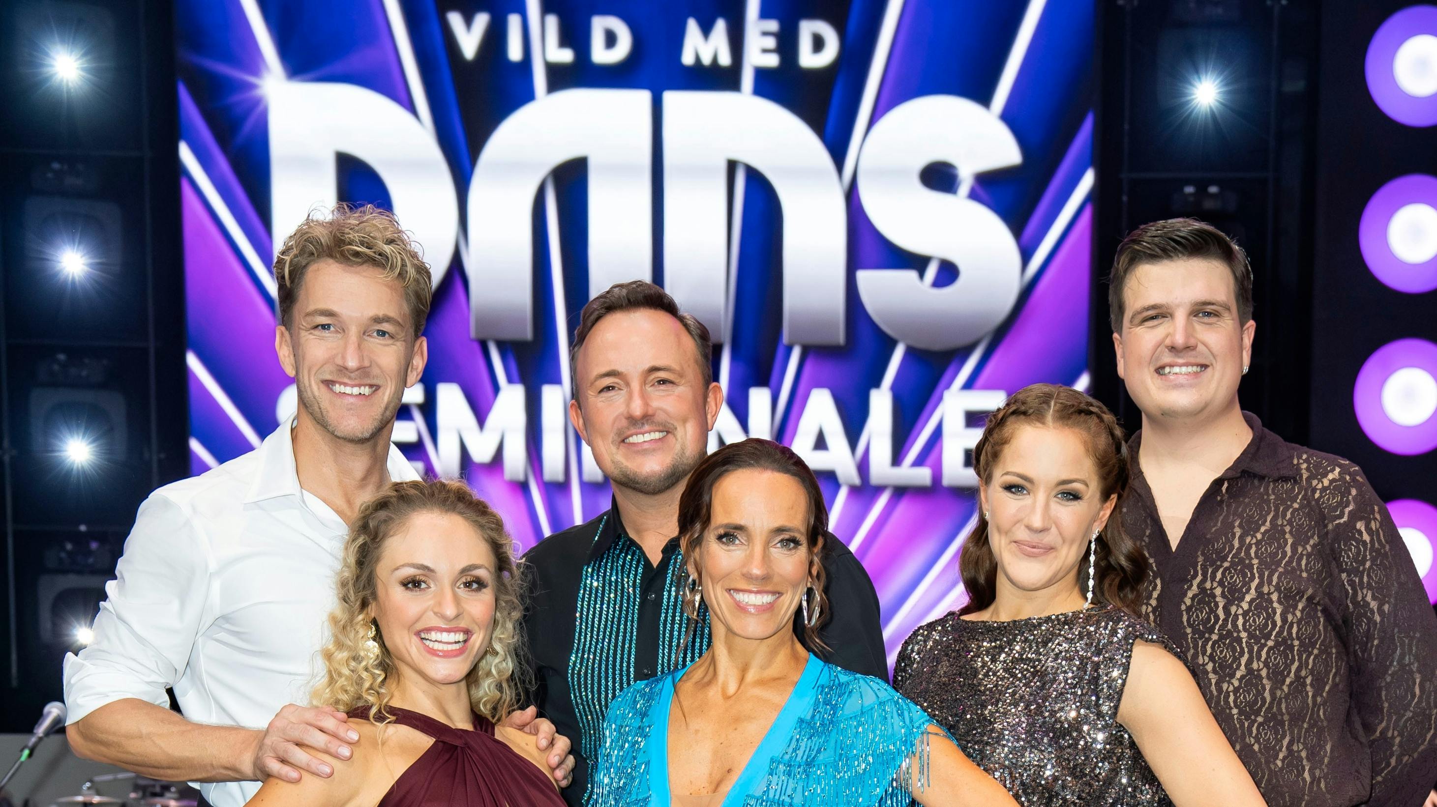 Jasmin Lind og Michael Olesen, Camilla Ottesen og Thomas Evers Poulsen og Alfred Midé Erichsen og Camilla Dalsgaard.