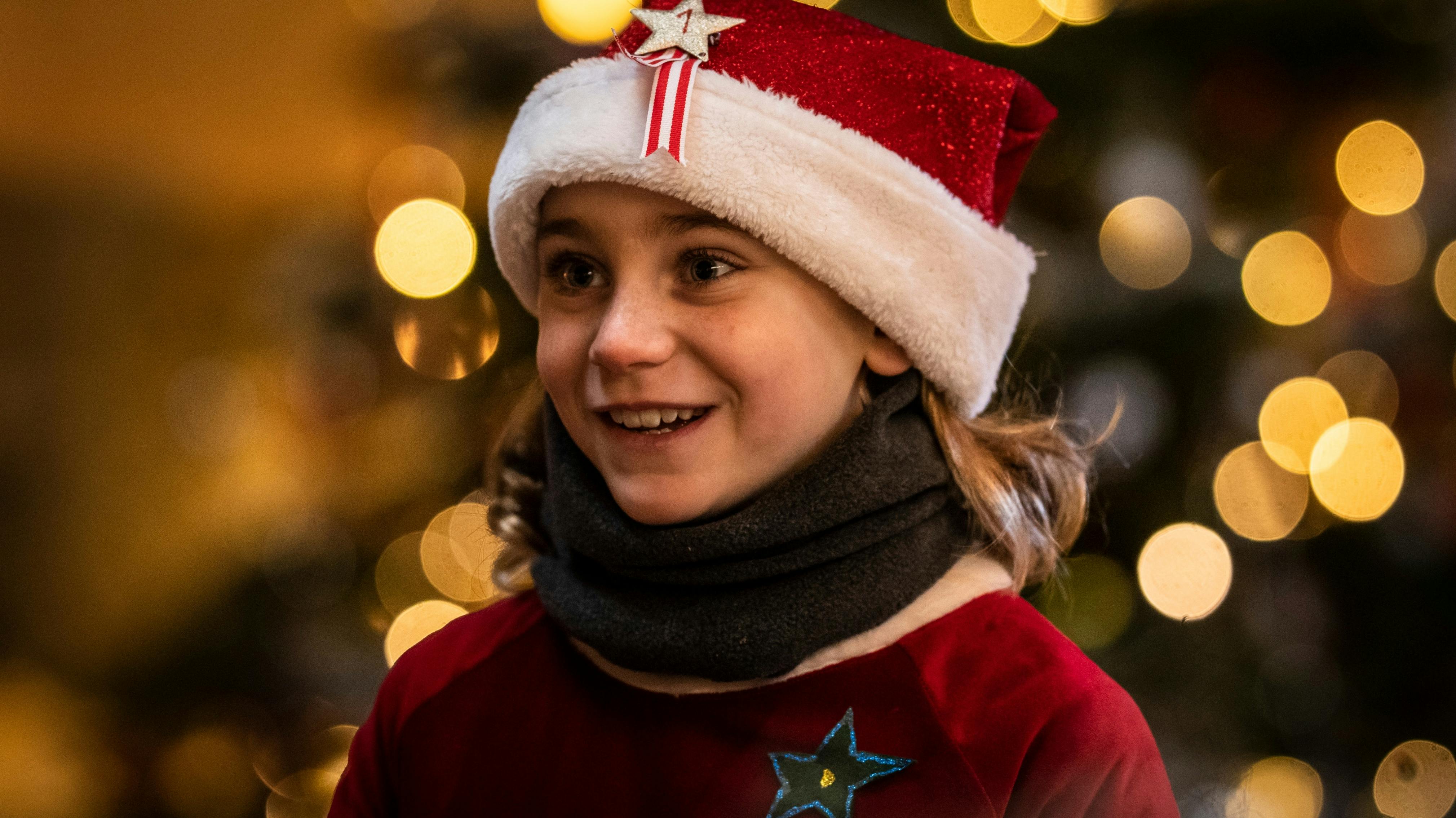 Selma Kjær Kuscu spillede Valdes lillesøster Rita i ”Valdes Jul – Skovens vogter” i 2023.