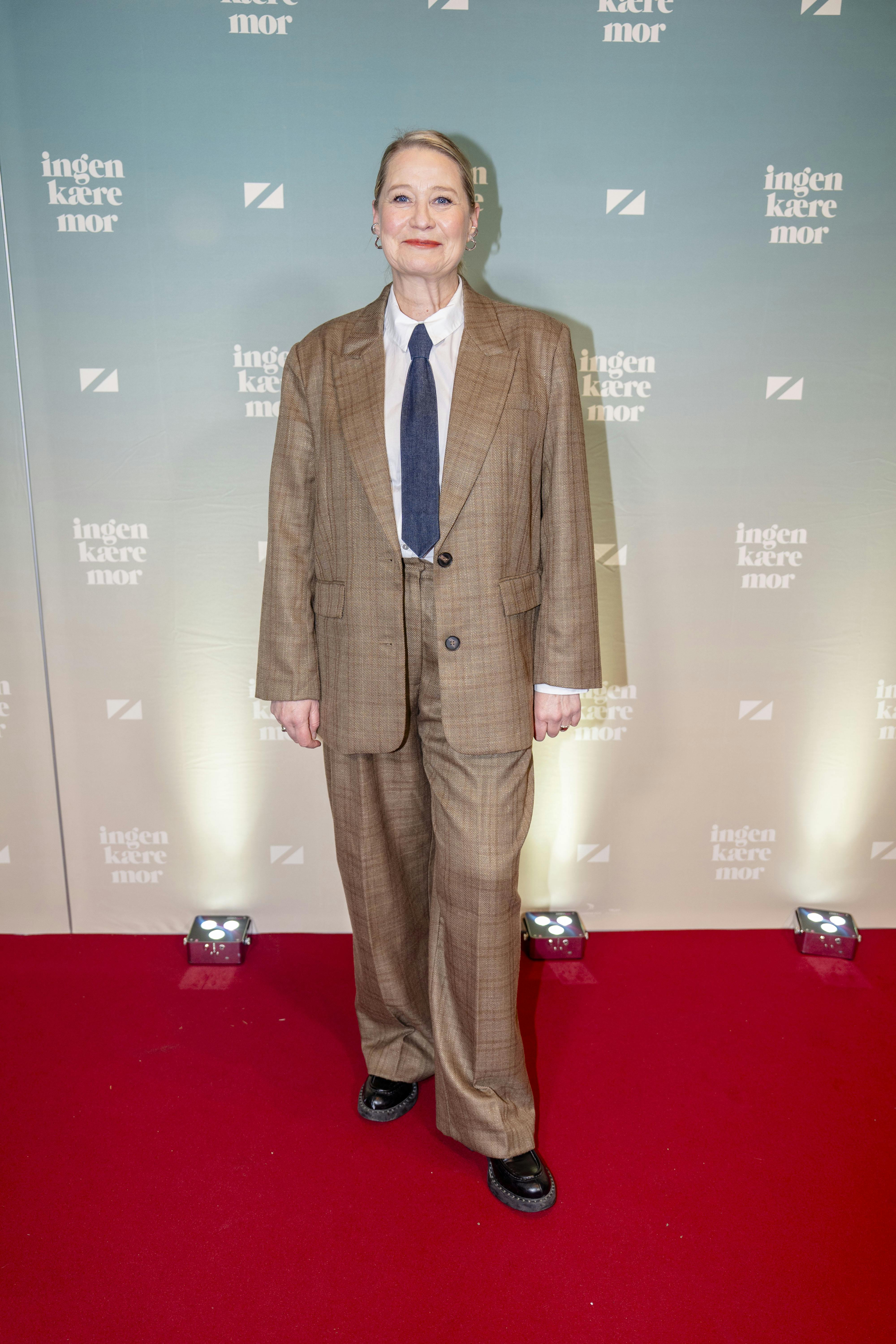 Skuespilleren Trine Dyrholm er vild med at bære jakkesæt.