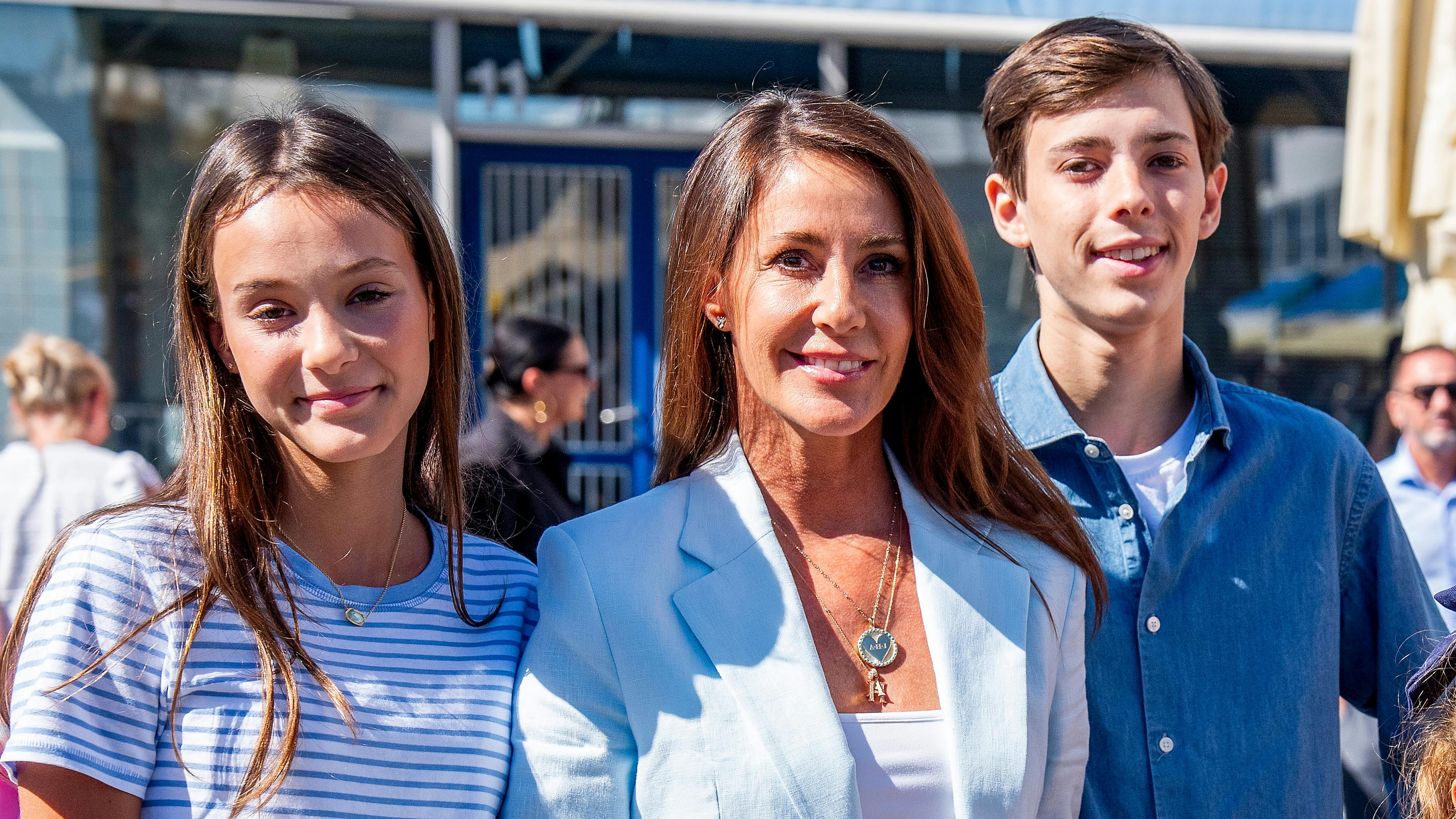 Komtesse Athena, prinsesse Marie og grev Henrik til madfestivalen Copenhagen Cooking. 