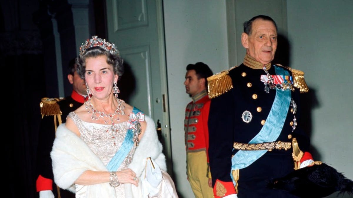 Dronning Ingrid og kong Frederik 9.