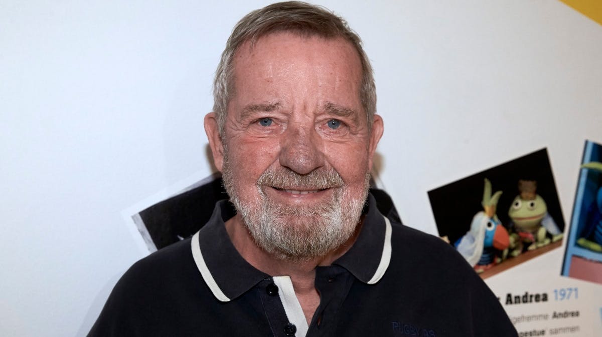 Kjeld Nørgaard vil for altid være husket som stemmen bag frøen Kaj. I sit livs sidste rolle er det også børnene, der er det primære publikum.