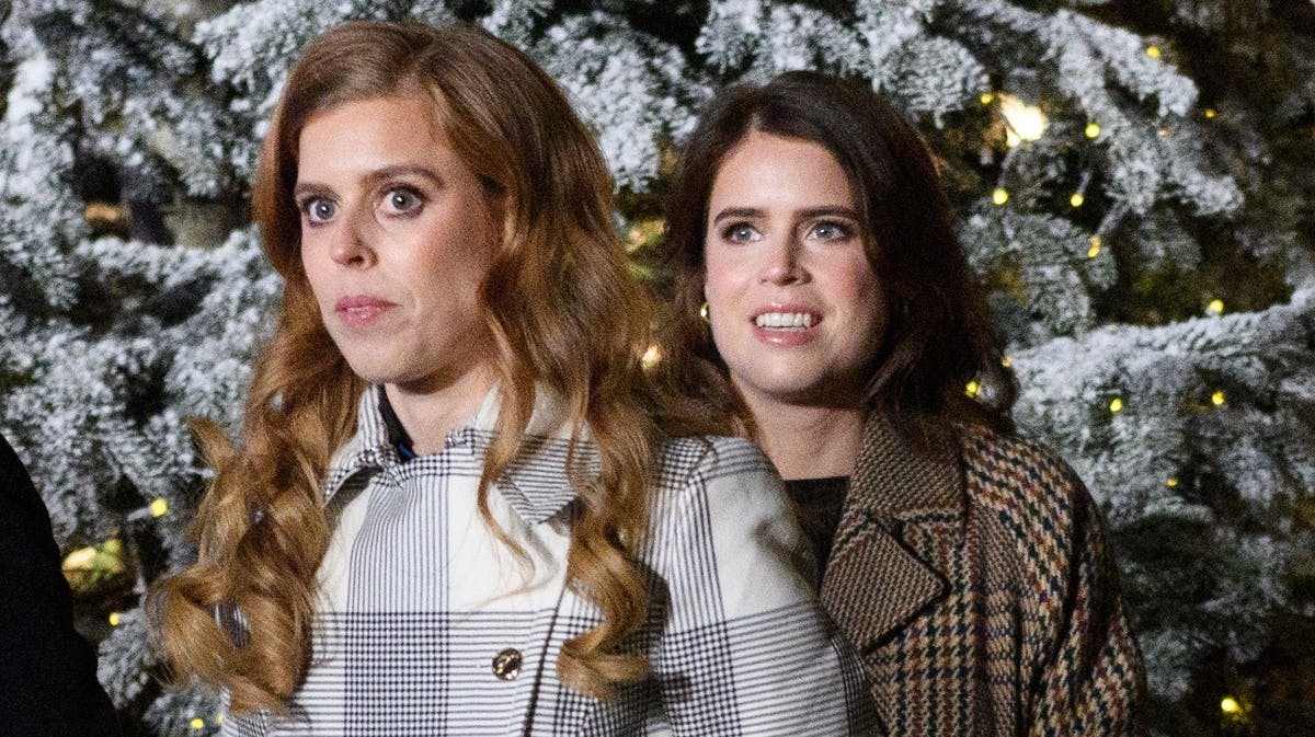 Prinsesse Beatrice og prinsesse Eugenie.