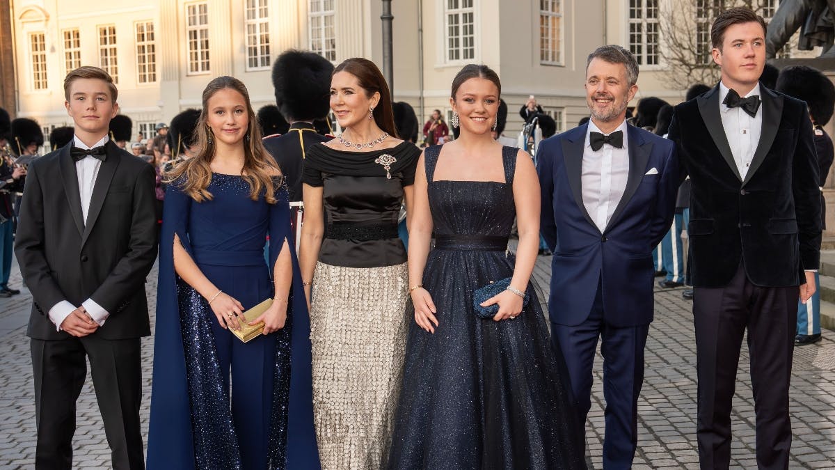 Kronprins Christian og hans søskende kan glæde sig til at skulle have deres farmor over til juleaften hjemme hos dem selv. &nbsp;