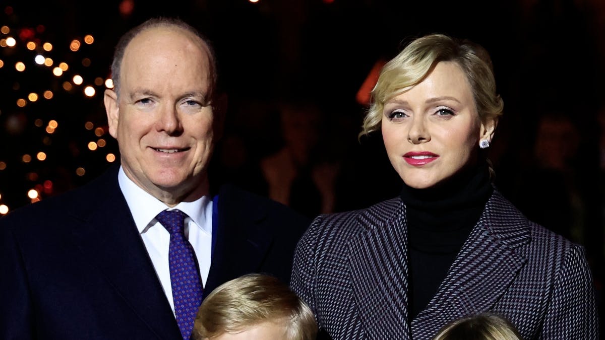 Fyrst Albert og fyrstinde Charlene.&nbsp;