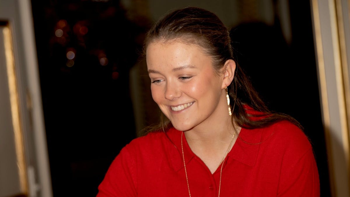 Prinsesse Isabella på det nye billede fra kongehuset.