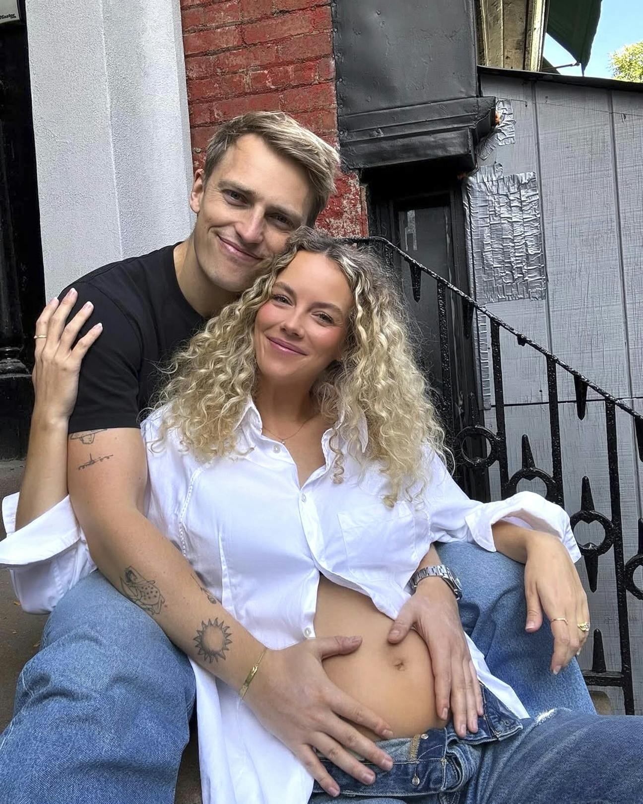 Celina Liv Danielsen og Victor Nylander blev forældre i 2025. Nu er de også blevet gift. 