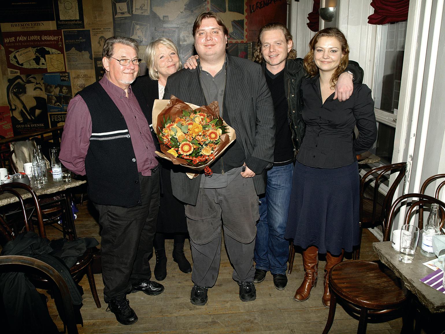 Christoffer Bro, Helle Hertz, Nicolas Bro, Anders Peter Bro og Laura Bro.