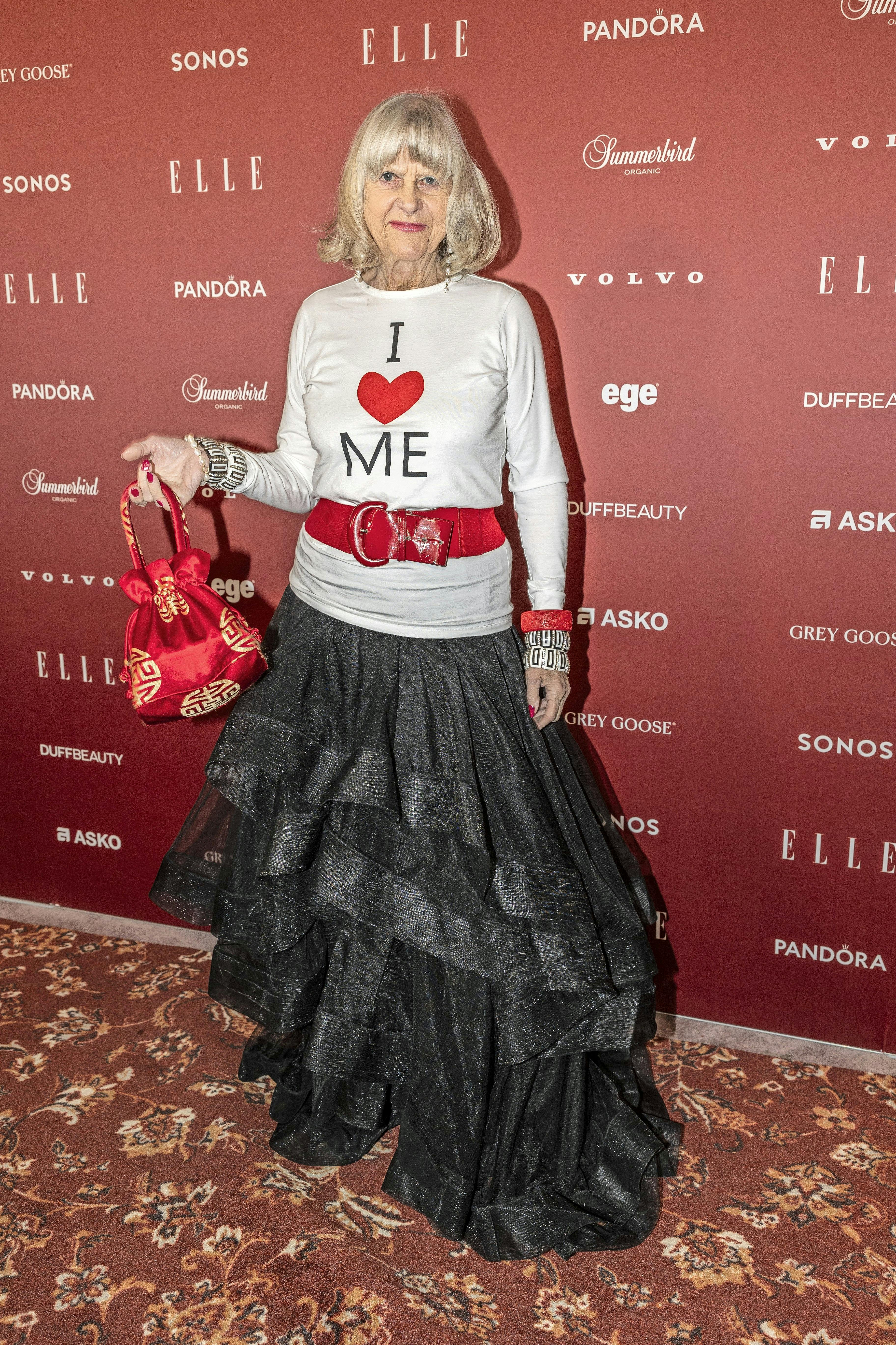 Modejournalisten Lotte Freddie ses her til ELLE Awards 2025. 