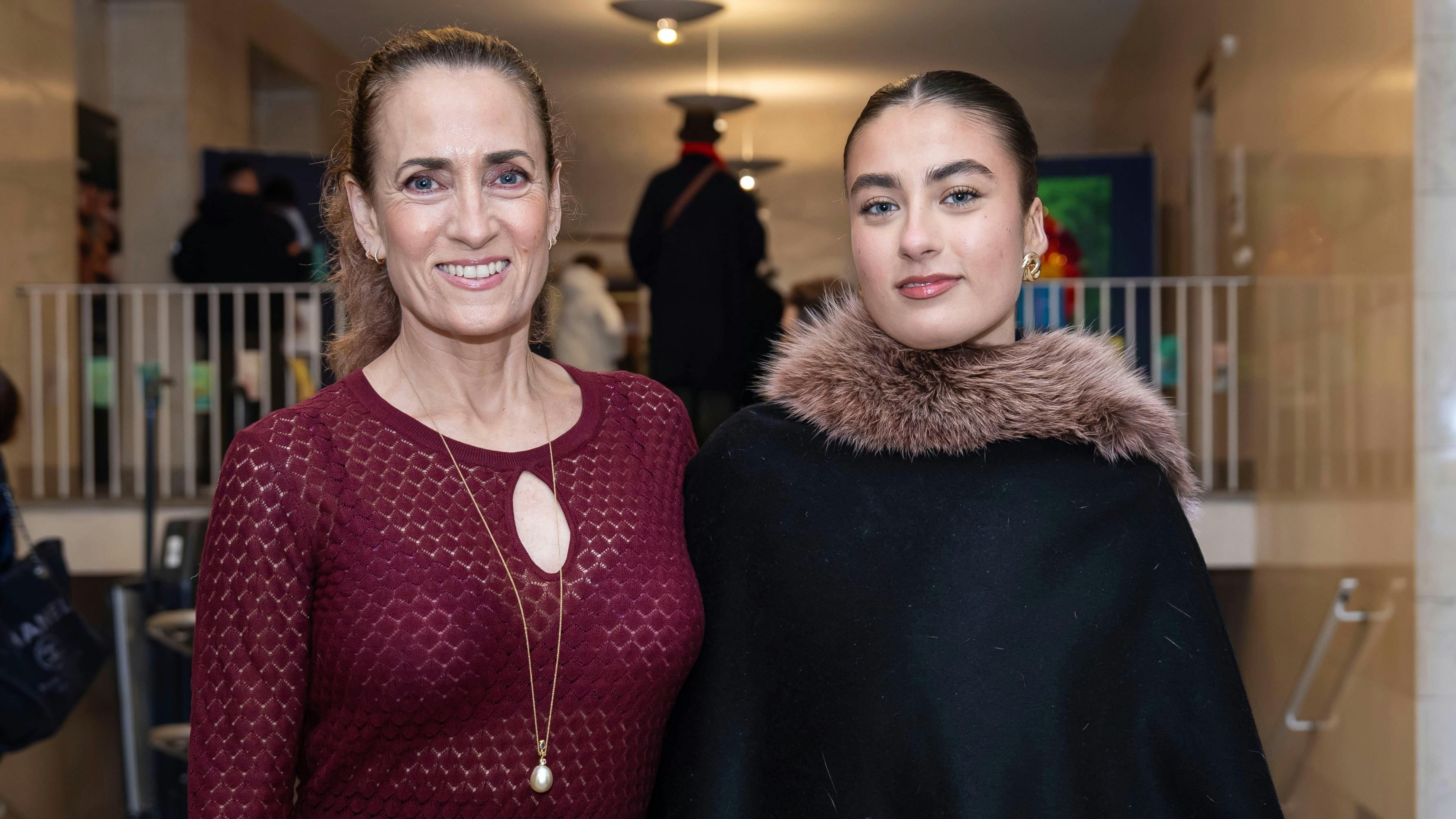 Camilla Miehe-Renard og datteren Sophy. 