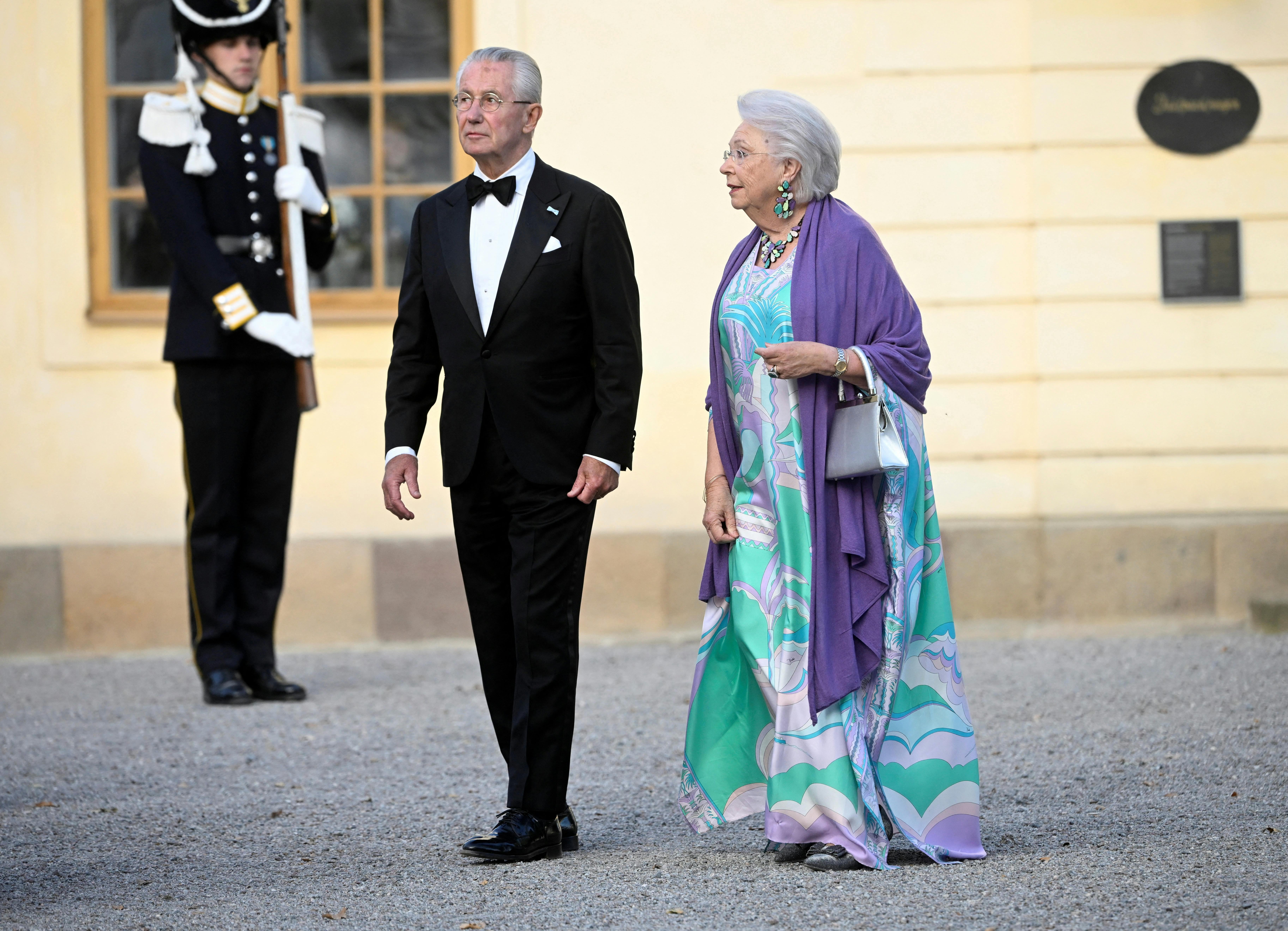 Tord Magnuson og prinsesse Christina i 2023.