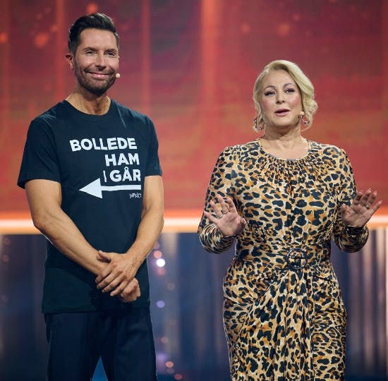 Kåre Quist var et hit på scenen på Stéphanie Surrugue