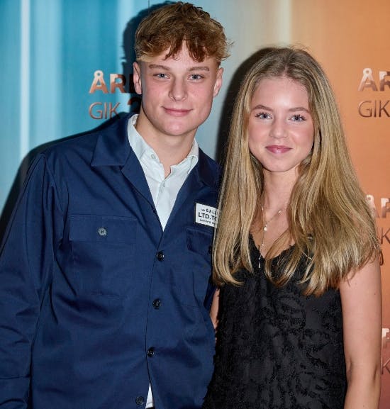 Jeppe og Ingrid hyggede sig sammen i DR Koncerthuset