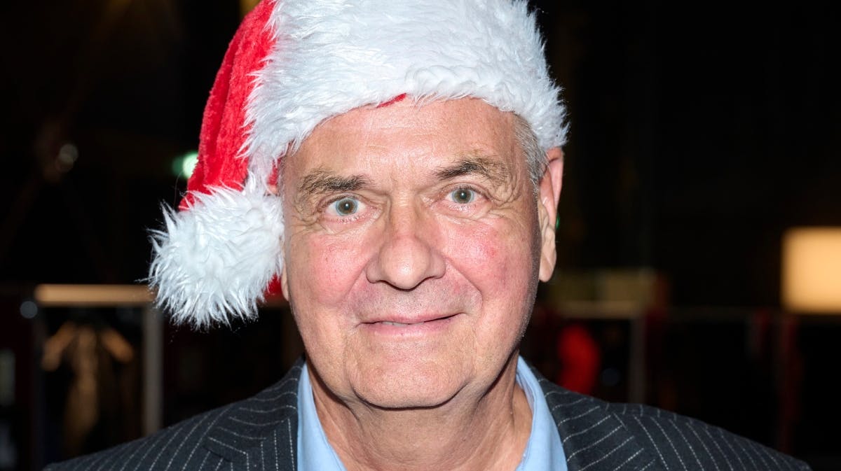 Ole fra Hotel Romantik havde taget sin nissehue med til stor aften i DR Koncerthuset
