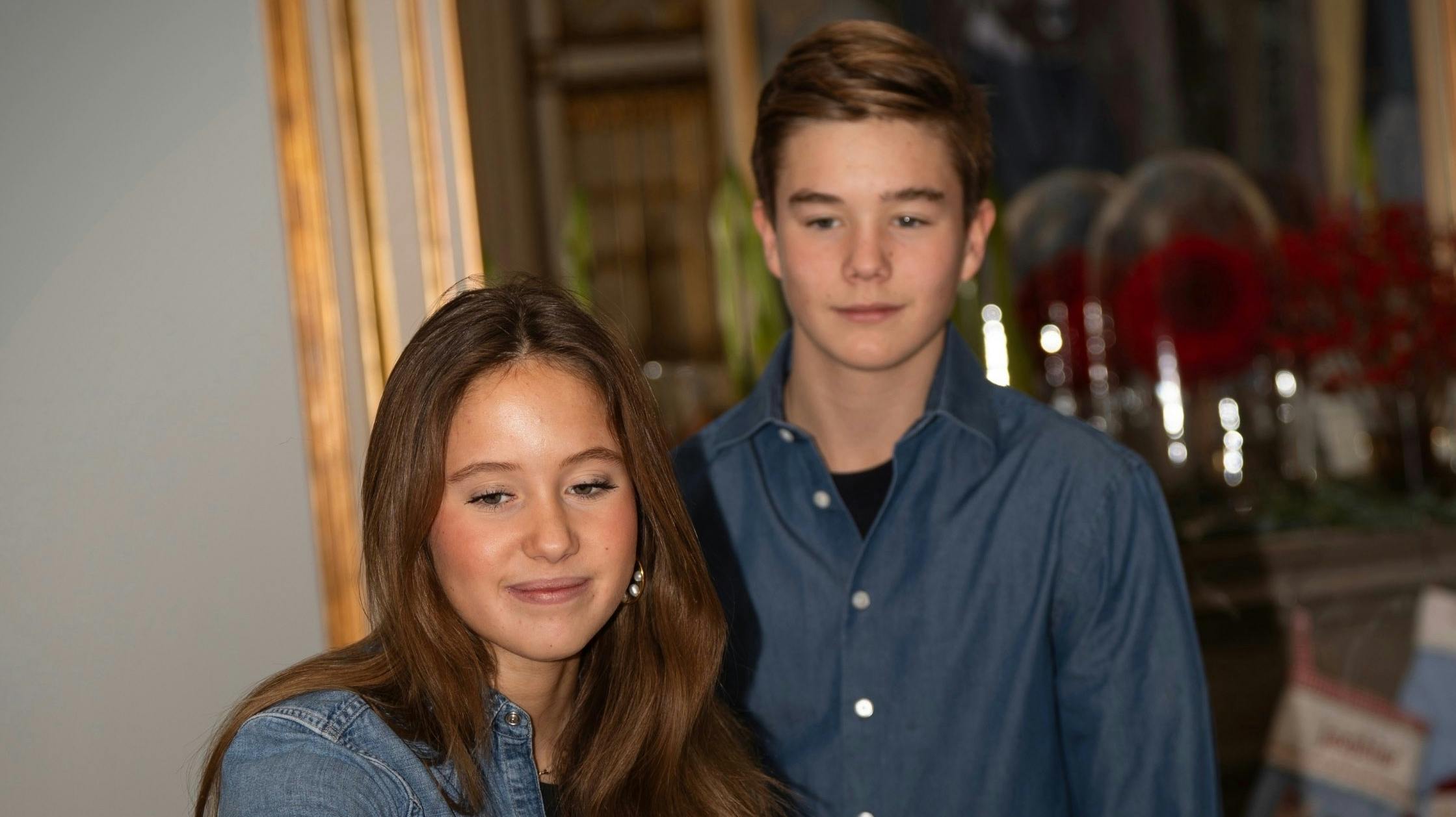 Prinsesse Josephine og prins Vincent.