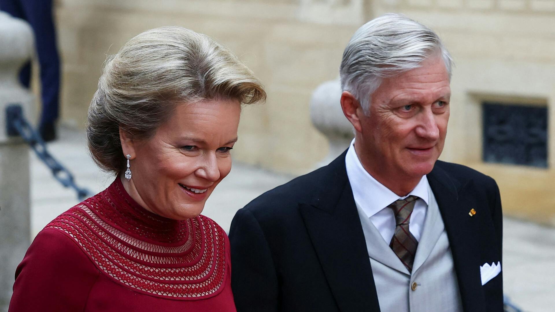 Dronning Mathilde og kong Philippe 