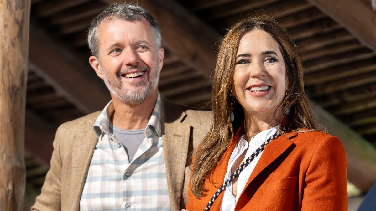 Kong Frederik og dronning Mary.