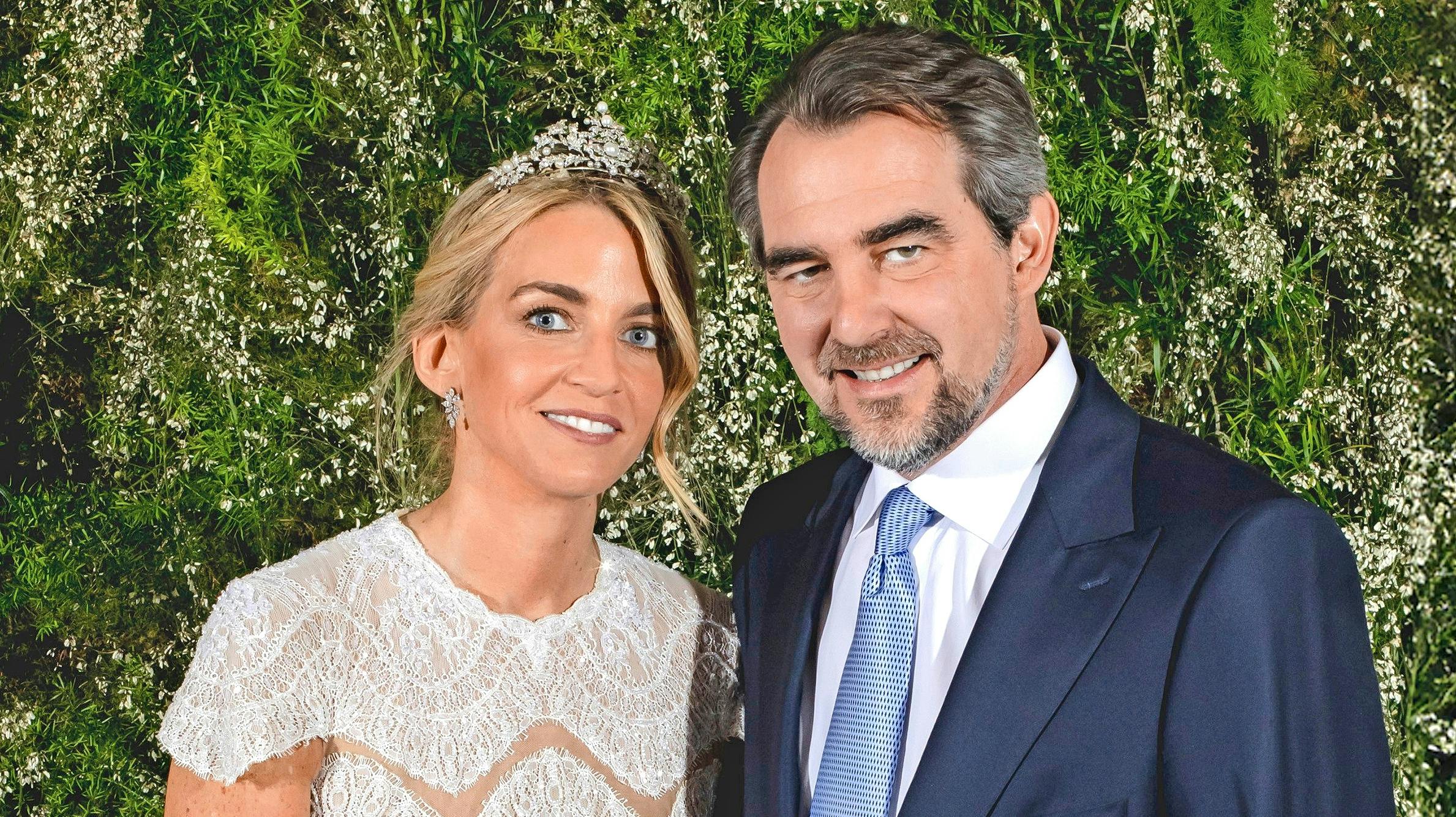 Chrysí Vardinogianni og Nikolaos de Gréce.