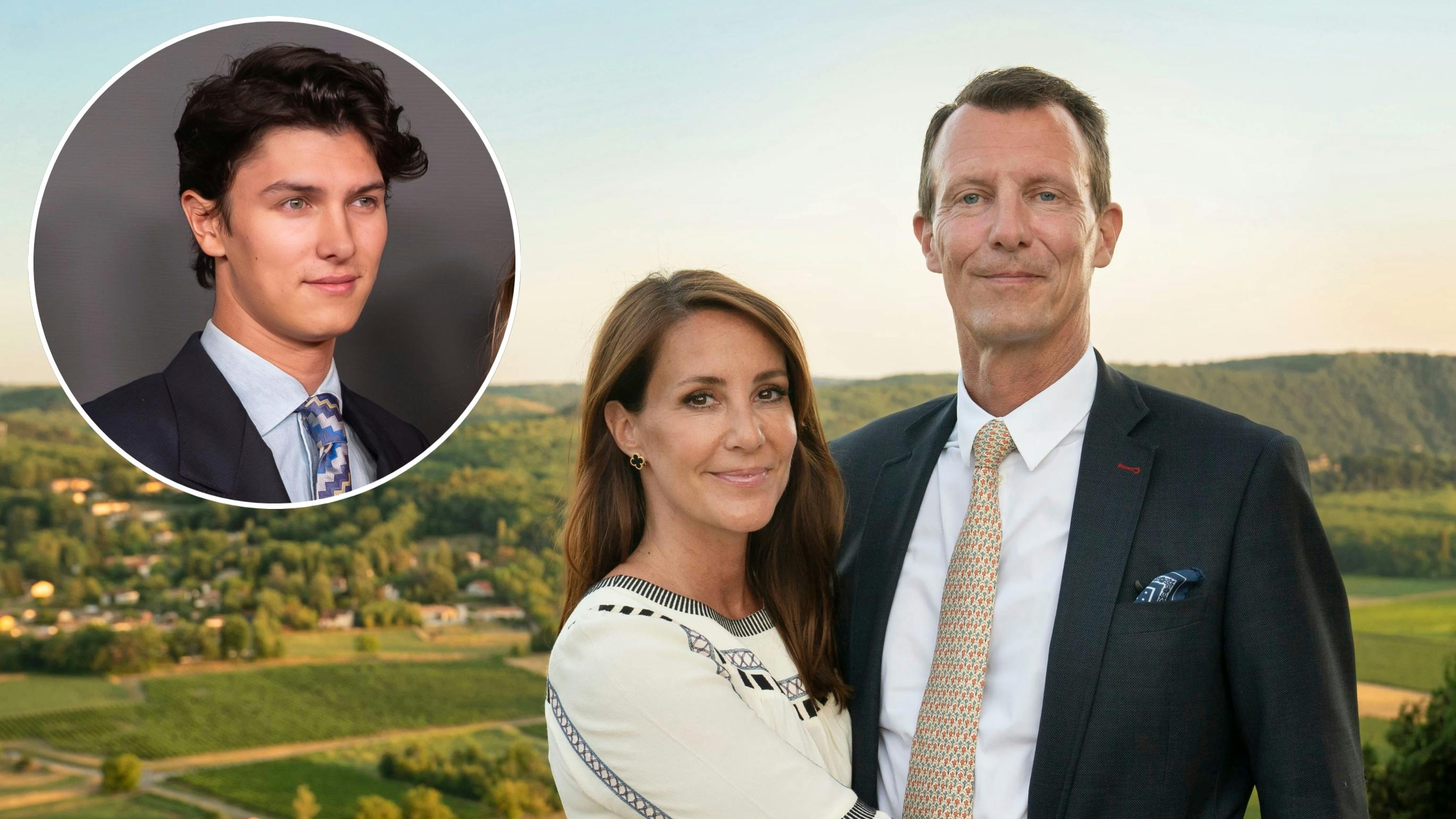 Grev Nikolai, prinsesse Marie og prins Joachim. 