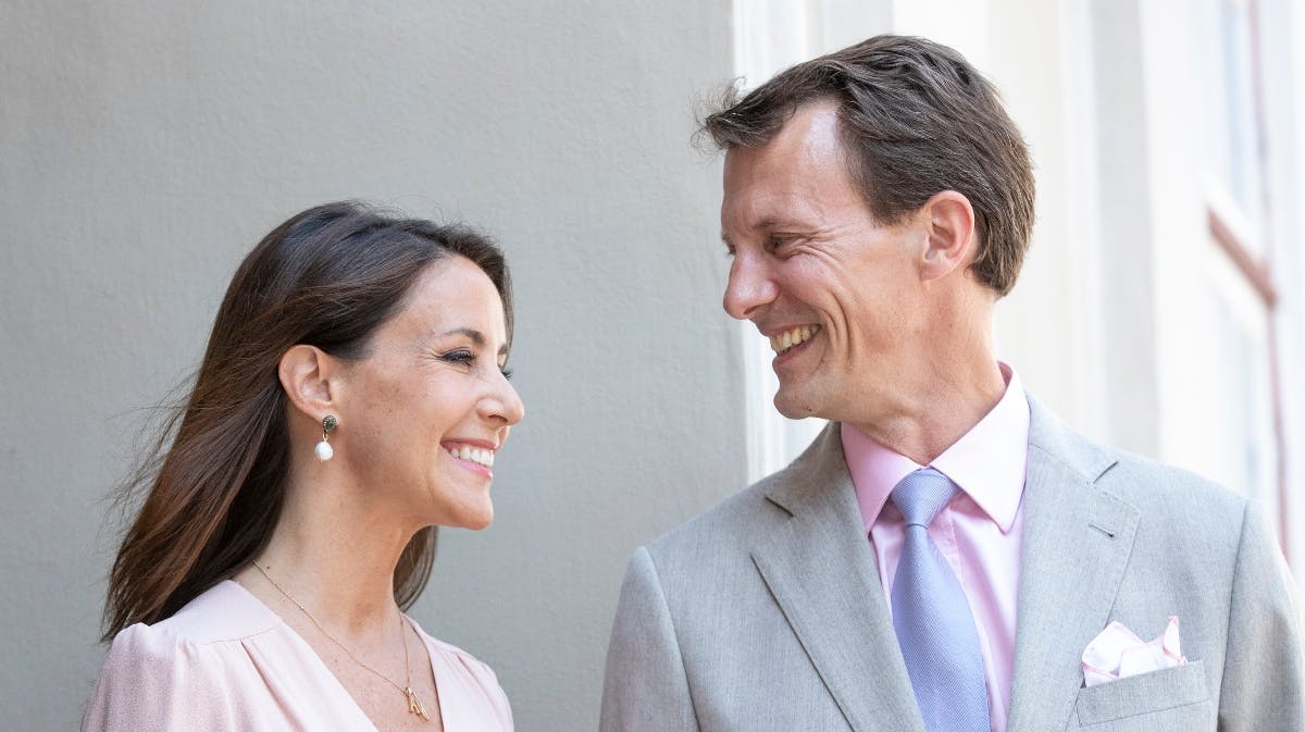 Prinsesse Marie og prins Joachim.