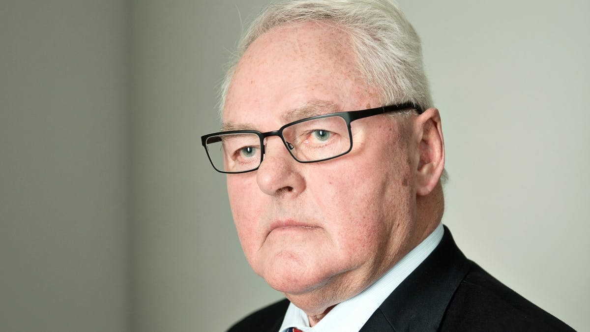 Hans Jørgen Bonnichsen blev 82 år. 