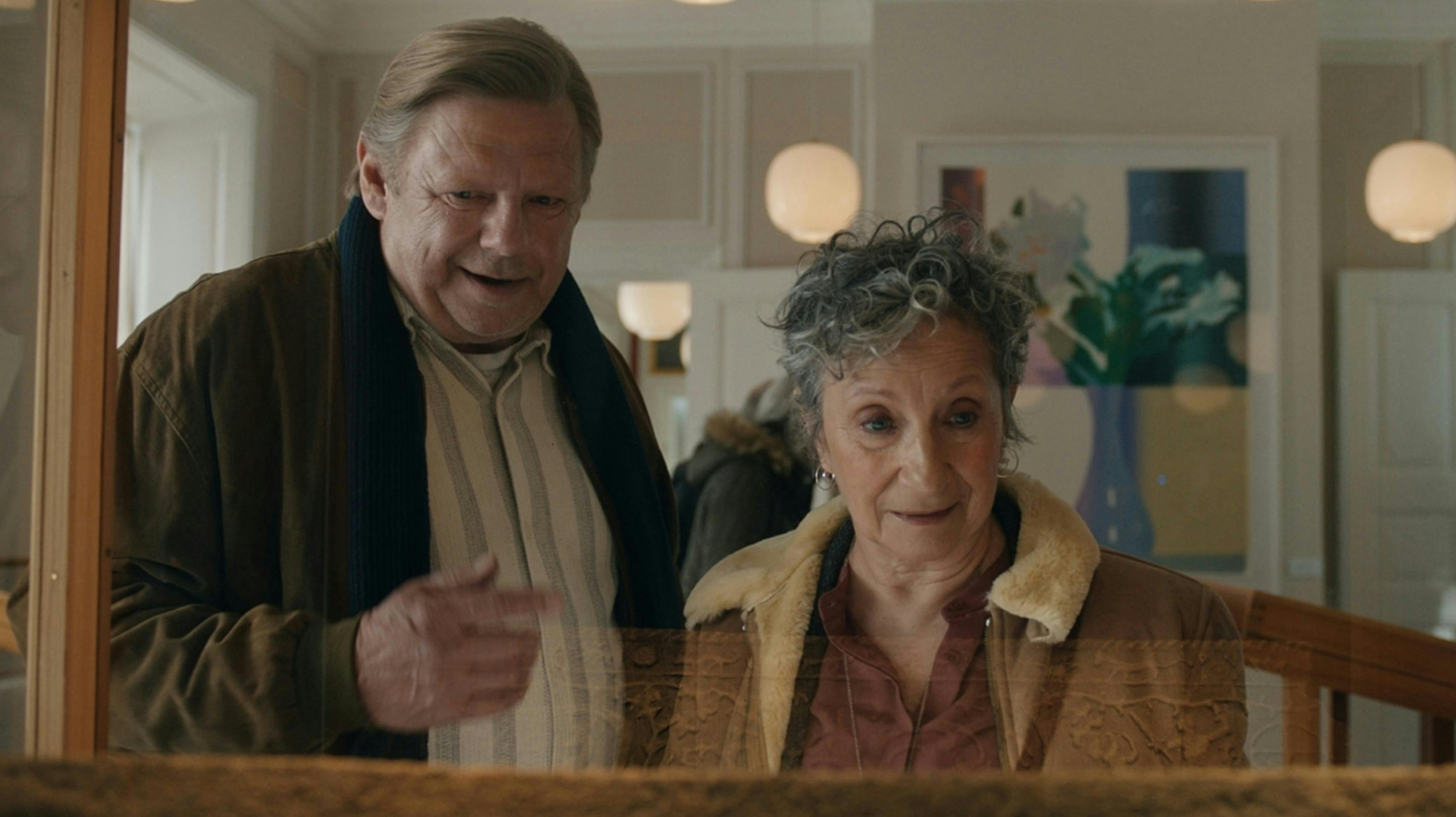 Ulver Skuli Abildgaard og Ina-Miriam Rosenbaum spiller Jens og Berit i ”Valdes Jul - Vintermiraklet”.