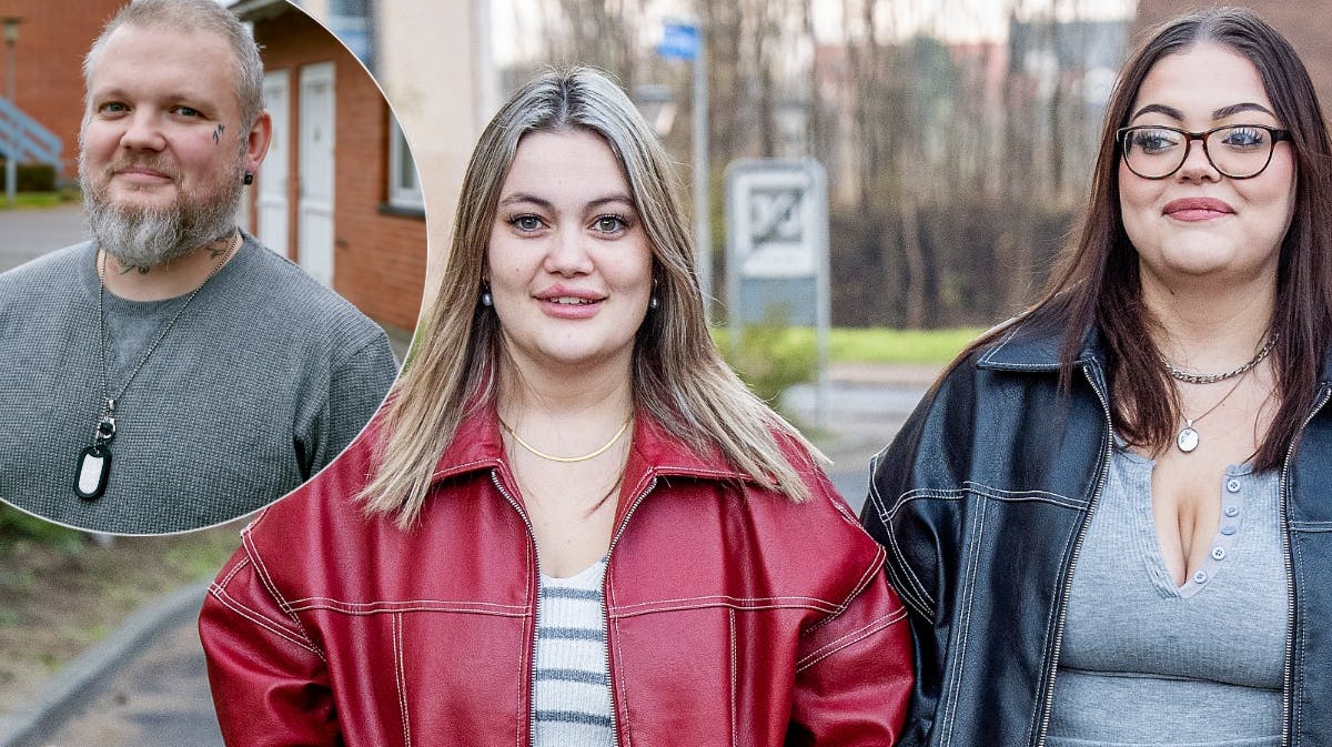 Isabella og Stephanie van-der Watt nåede at få et tæt bånd, inden deres far gik bort.