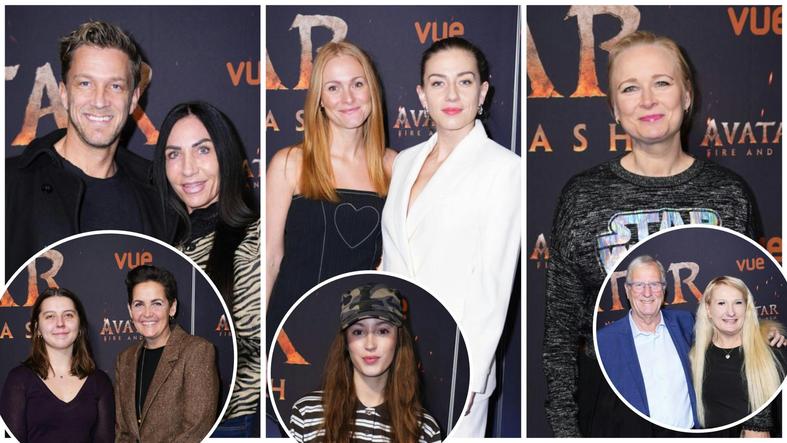 Gæster til premiere på "Avatar: Fire and Ash".
