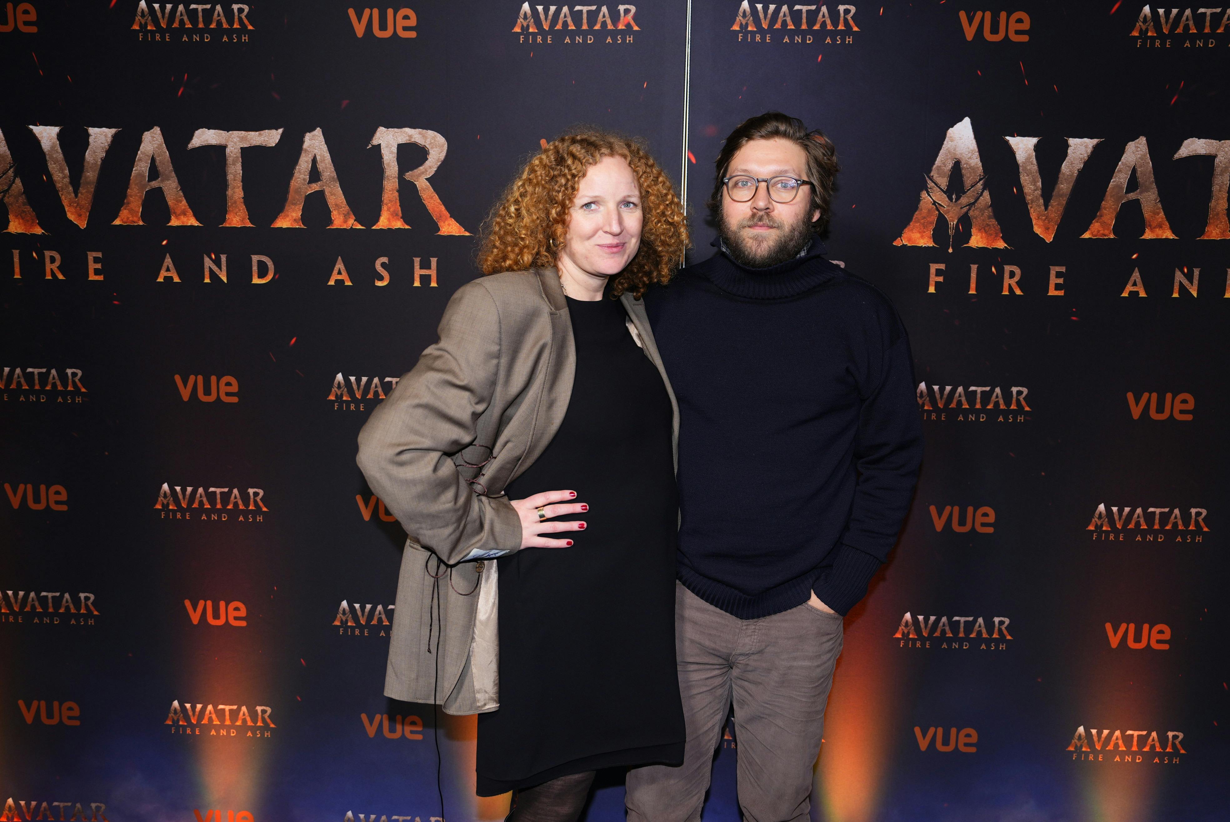 Rosa Lund og kæresten Jeppe.