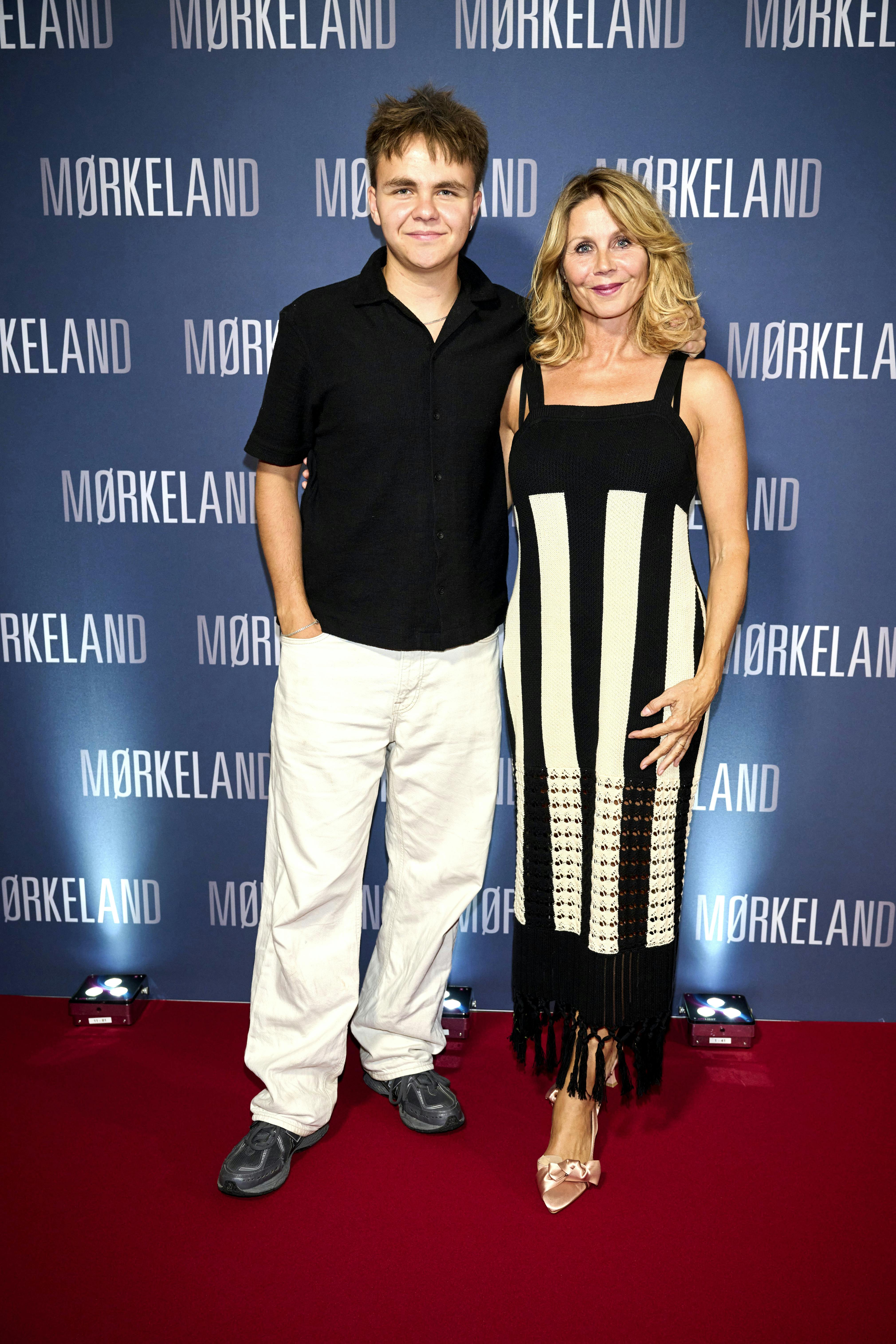 Anne Louise Hassing med sønnen Mingus.