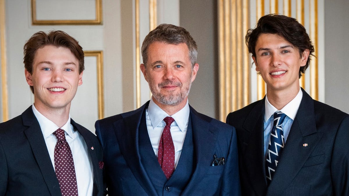 Grev Felix, kong Frederik og grev Nikolai