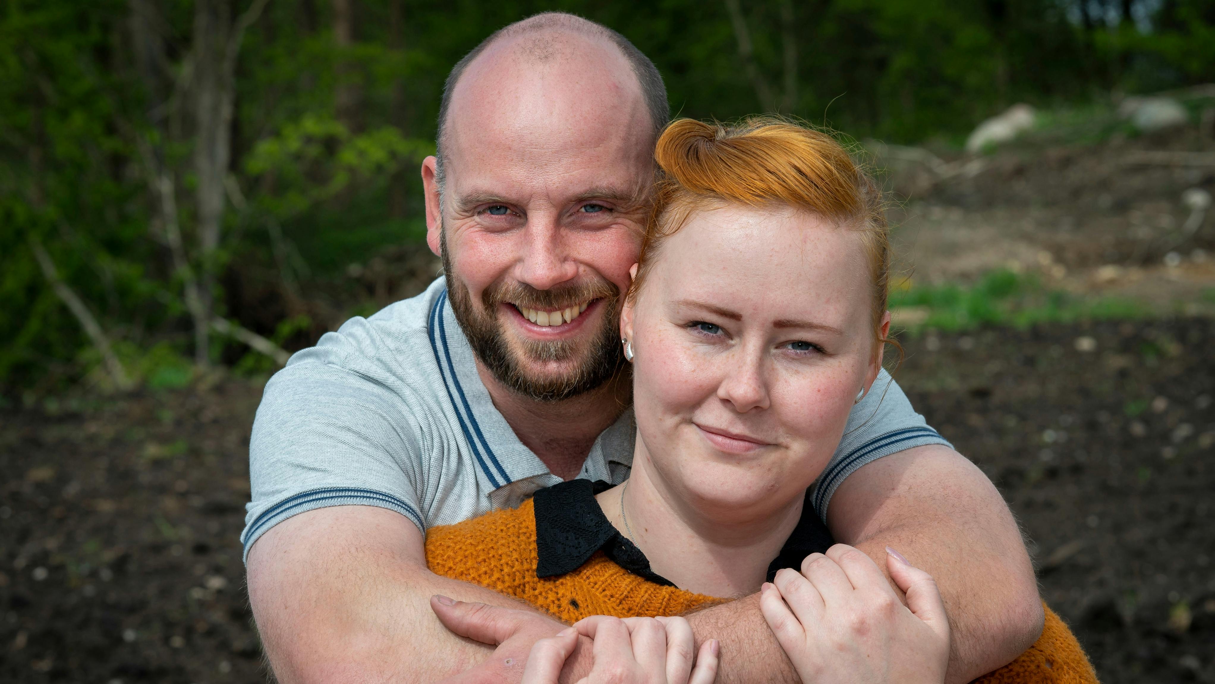 Thomas Schmidt og Laura Hvid fra ”Kærlighed hvor kragerne vender”. 