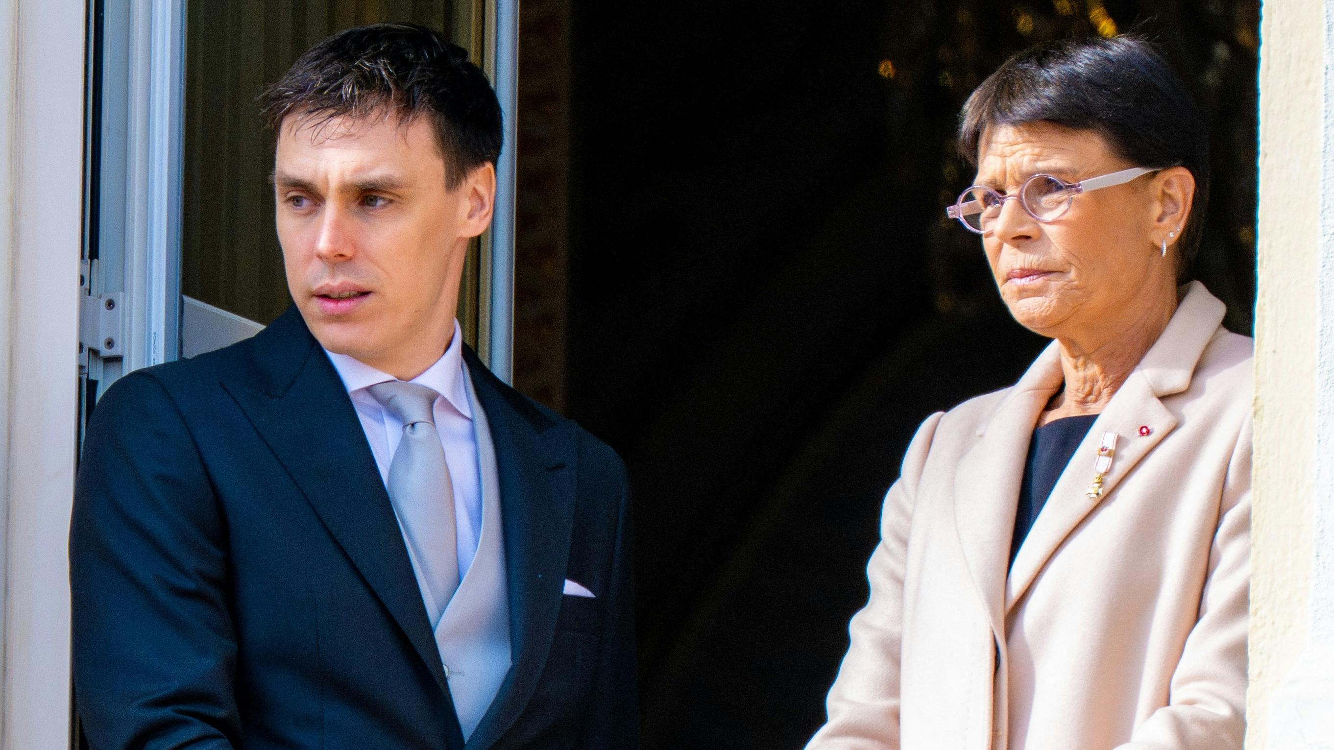 Louis Ducruet og prinsesse Stéphanie.