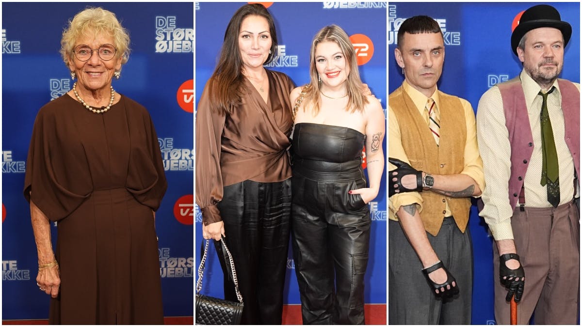 Kendte gæster til TV 2's De største øjeblikke