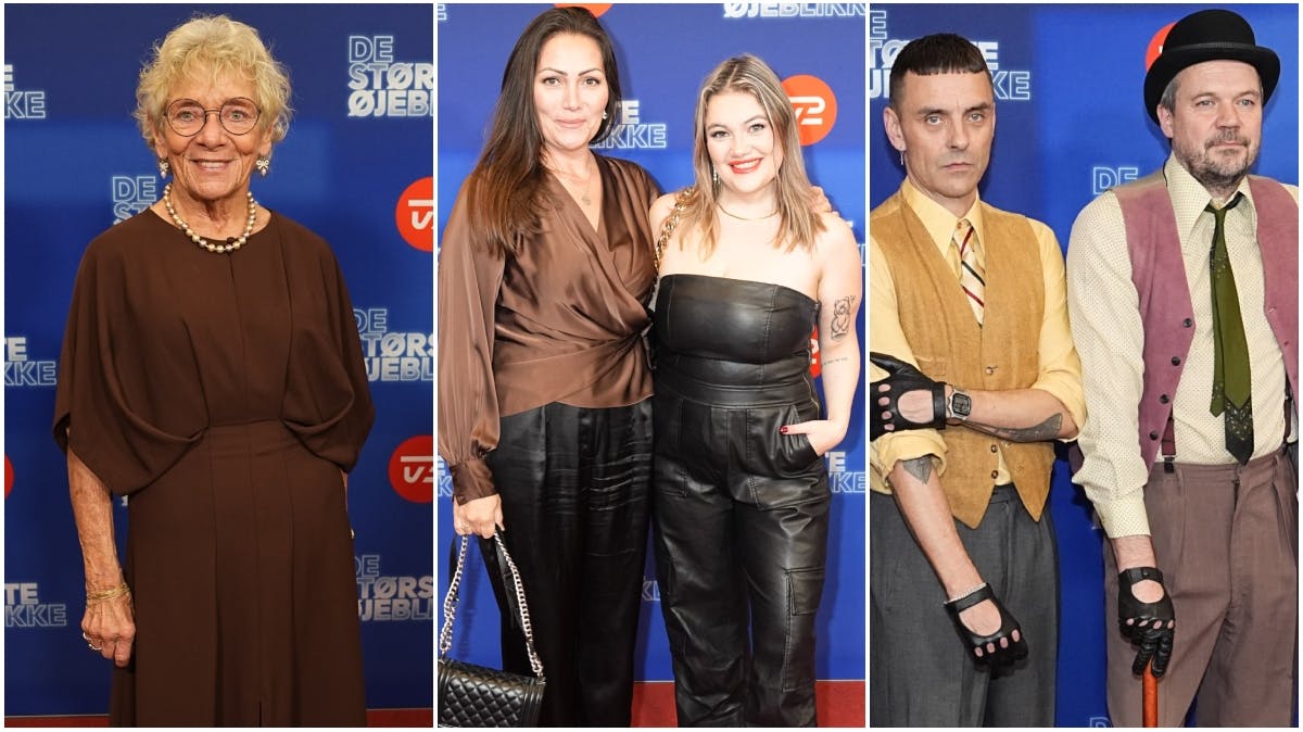 Kendte gæster til TV 2's De største øjeblikke