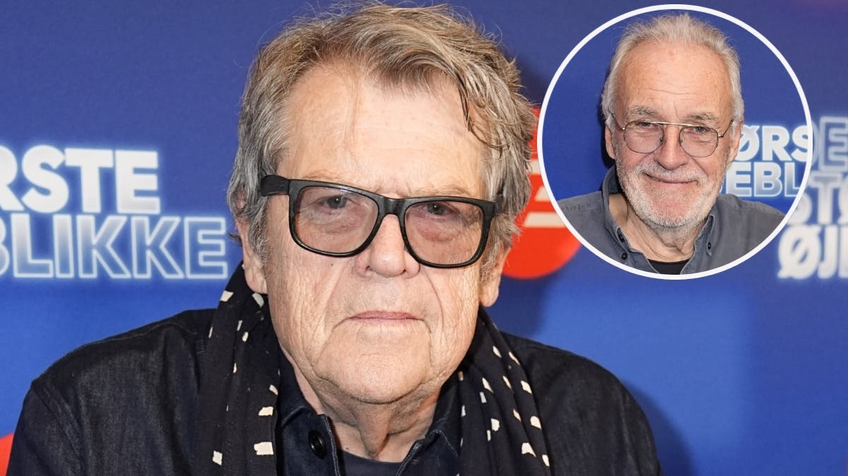 Noller støttede sig til rollator på den røde løber