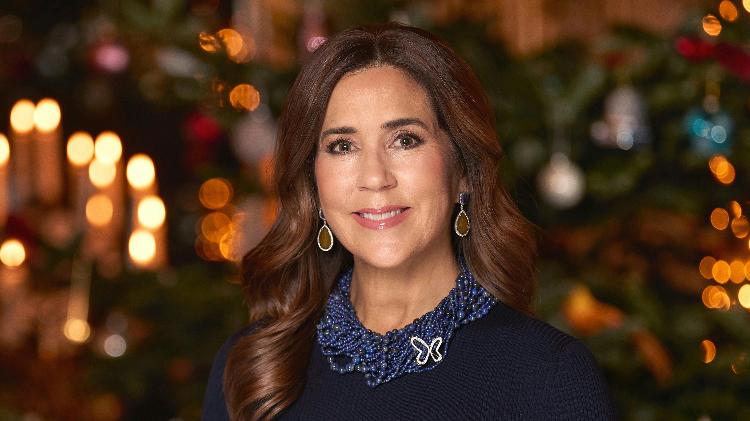 Dronning Mary sender traditionen tro en julehilsen.