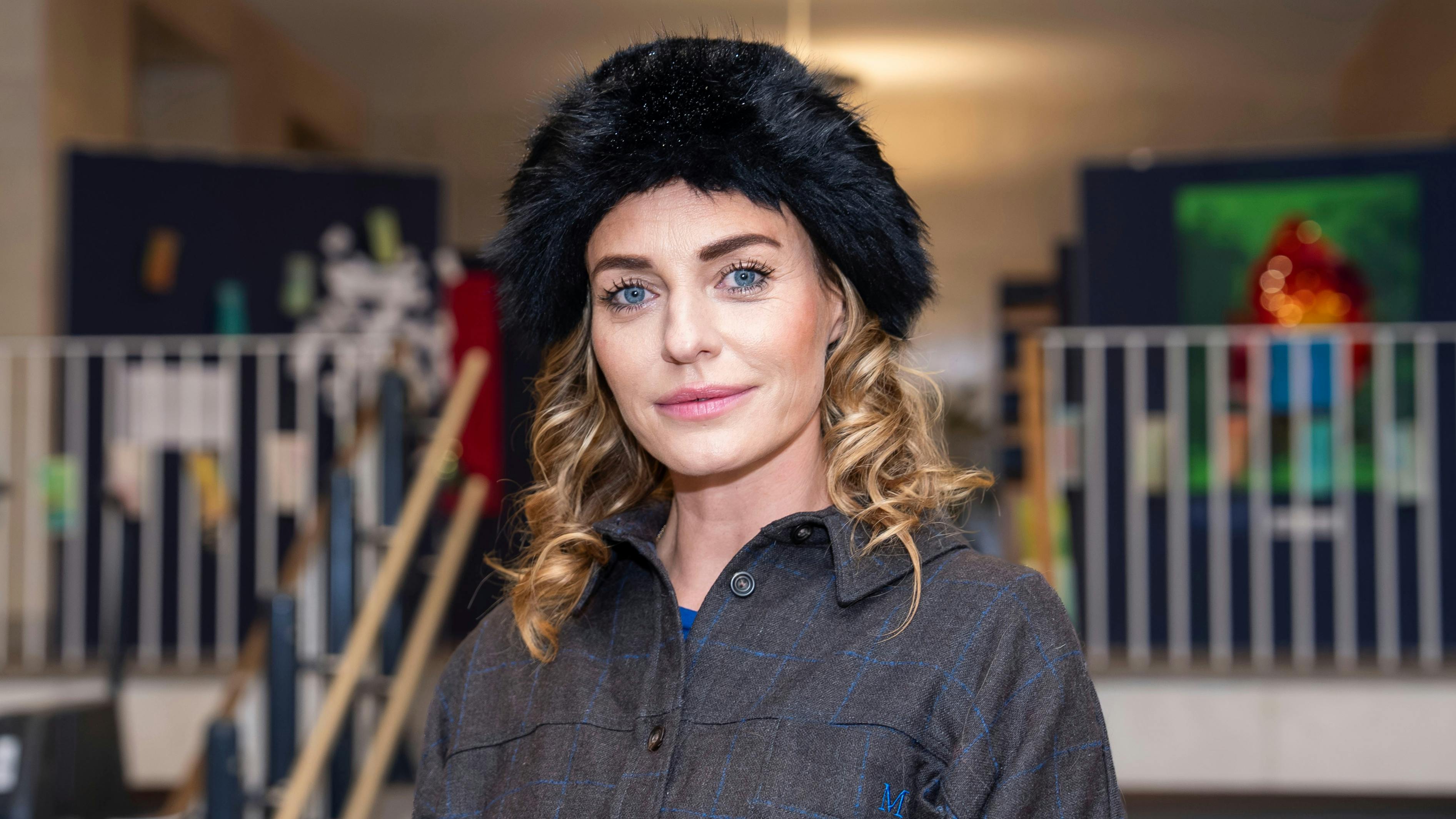 Tv-værten Sarah Grunewald. 