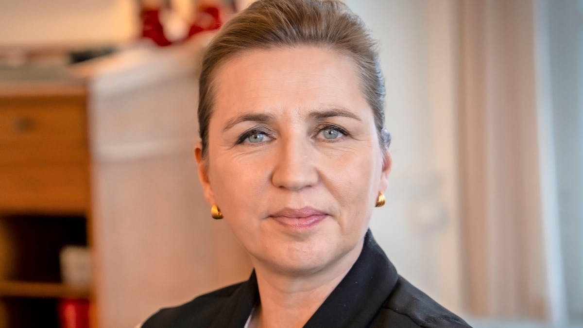 Mette Frederiksen.