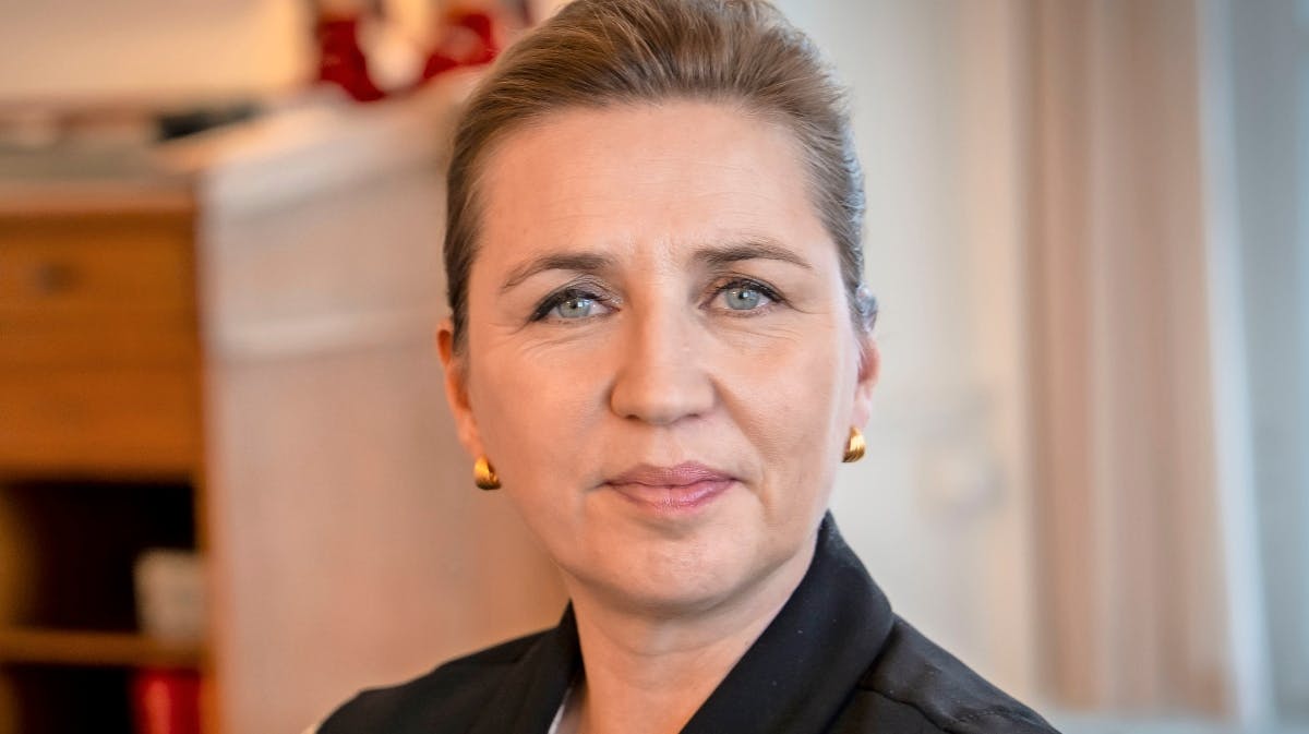 Mette Frederiksen.