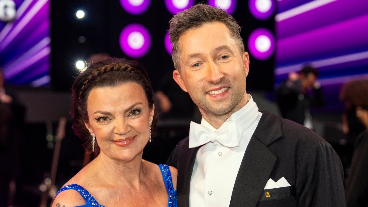 Pusle Helmuth og Damian Czarnecki fik en ottendeplads i "Vild med dans". 