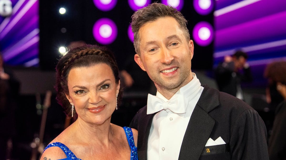 Pusle Helmuth og Damian Czarnecki fik en ottendeplads i "Vild med dans".