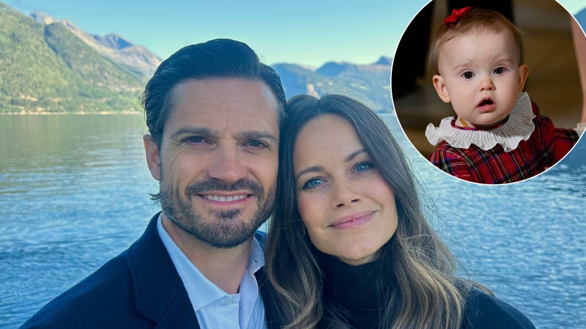 Prins Carl Philip og prinsesse Sofia blev i år forældre til prinsesse Ines.