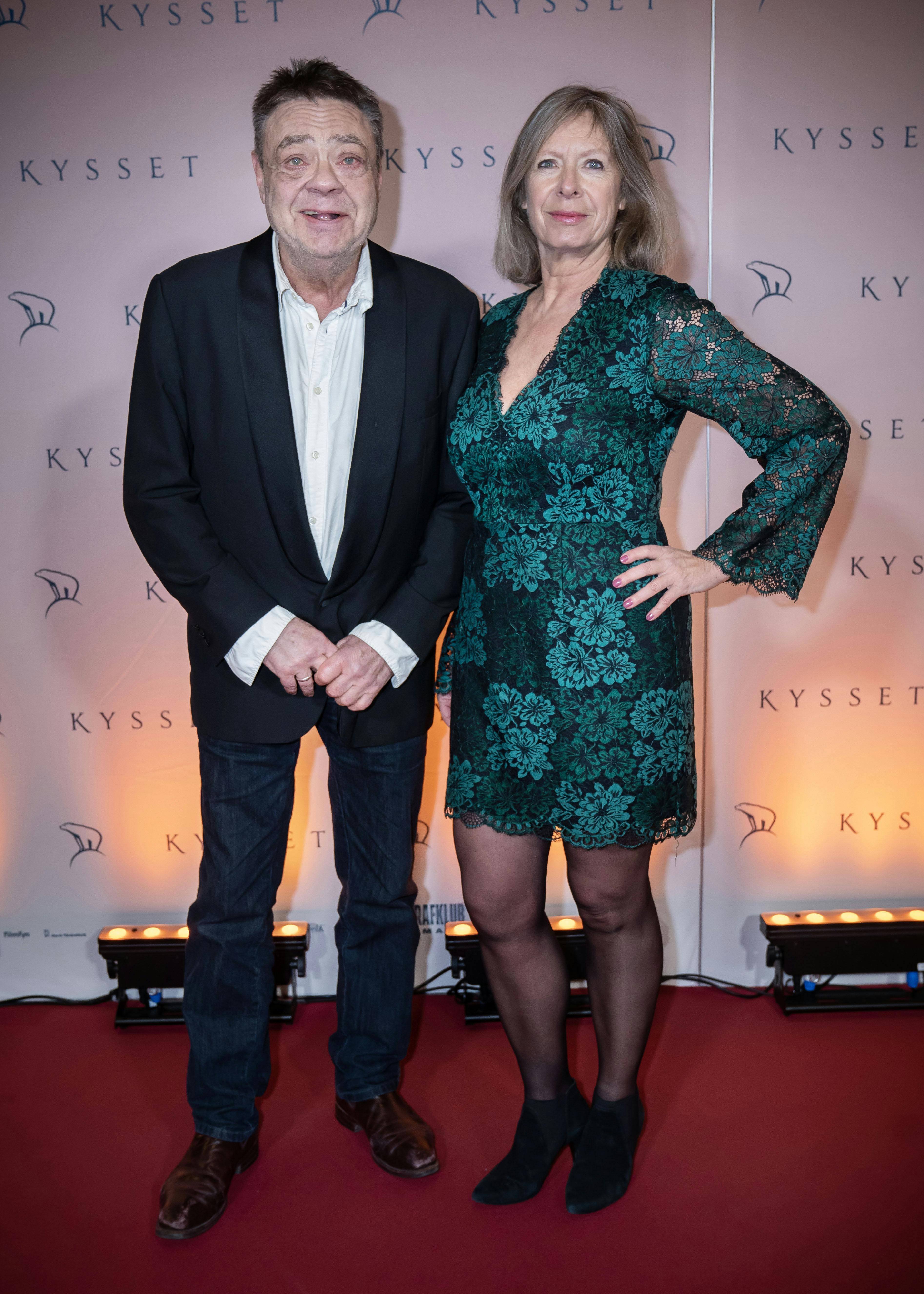 Tommy Kenter med hustruen Janne Hiort, som han blev gift med i 2020. 