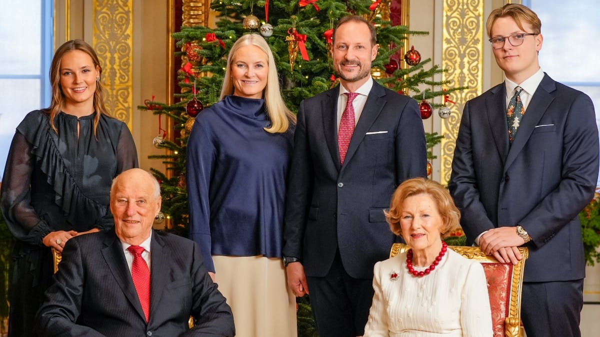 Et døgn efter svær besked sender den norske kongefamilie en julehilsen